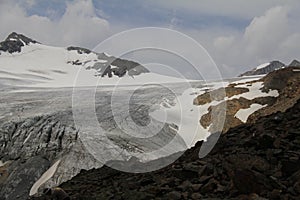 Glacier, Otztal alps, Austria