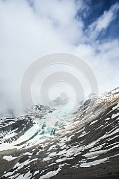 Glacier Pasterze at the Grossglockner in Austria