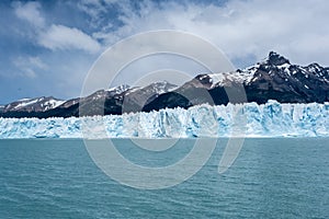 Glacier Perito Moreno. Beautiful landscape in Los Glaciares National Park, El Calafate,