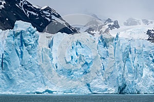 Glacier Perito Moreno. Beautiful landscape in Los Glaciares National Park, El Calafate,