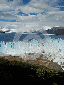 Glacier Perrito Moreno in Argentina