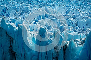 Glacier Perrito Moreno in Patagonia, Los Glaciares National Park , Argentina