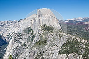 Glacier Point in Yosemite National Park, California, USA.