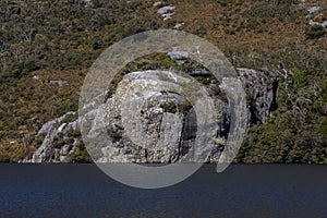 Glacier Rock at Cradle Mountain-Lake St Clair National Park in Tasmania.