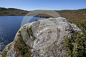 Glacier Rock at Cradle Mountain-Lake St Clair National Park in Tasmania.