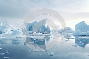 Glacier sea ice snow travel nature iceberg blue arctic background winter water