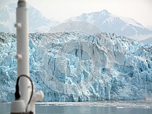 Glacier from a ship