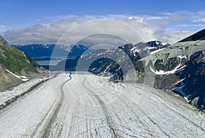 Glacier in Skagway Alaska