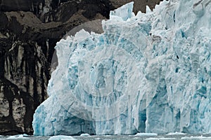 Glacier in the svalbard