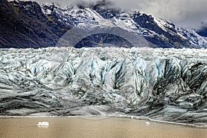 Glacier terminus photo
