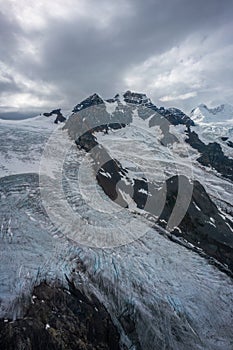 Glacier view in Wrangell-st. Elias national park