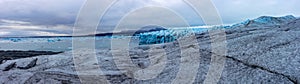 Glacier walk in VatnajÃ¶kull glacier Iceland