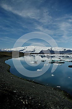 Glacierlagoon in Iceland