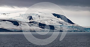 Glaciers in the antarctic peninsula