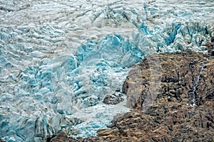 The glaciers around the Desert Lake Lago del Desierto