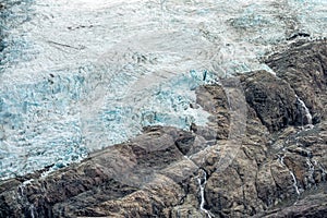 the glaciers around the Desert Lake & x28;Lago del Desierto& x29; photo