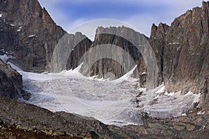 Glaciers of Galenstock (Switzerland). photo