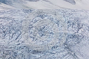 Glaciers and mountain landscape