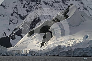 Glaciers and mountains of Antarctica