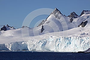 Glaciers and mountains of Antarctica