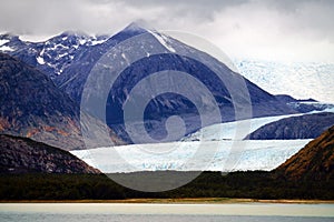 The glaciers of Tierra del Fuego