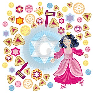 Glad background to the Purim