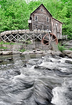 Glade Creek Grist Mill photo