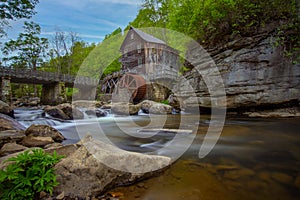 Glade Creek Grist Mill in Babcock State Park West Virginai