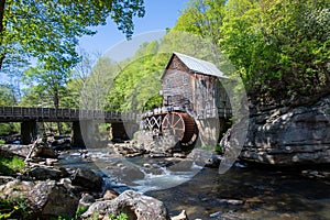 Glade Creek Grist Mill in Babcock State Park West Virginai