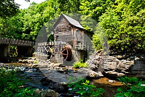 Glade Creek Grist Mill Babcock State Park West Virginia