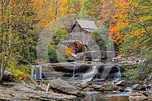 Glade Creek Grist Mill In West Virginia