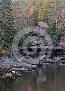 Glade Creek Gristmill in Babcock State Park, WV