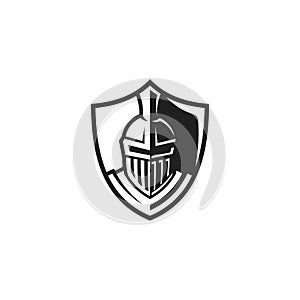 Gladiator Logo with shield symbol