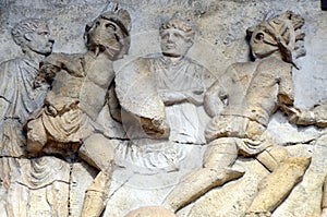 Gladiators of Colosseum in Rome