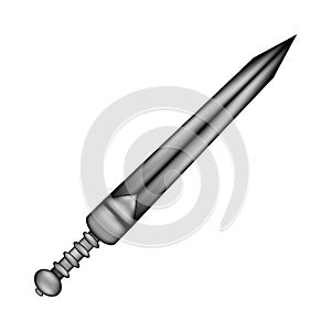 Gladius swords sign icon.