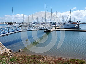 Gladstone Marina. Nautical scene