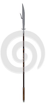 Glaive weapon - 3D render