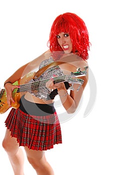 Glam Rock GirlOn Bass