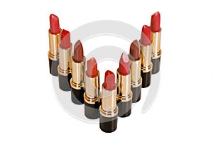 Glamor shiny lipsticks