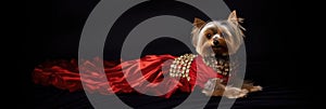 Glamorous Dog In A Glamorous Hollywood Dress Glamorous Dog, Hollywood Dress, Red Carpet Look, Access