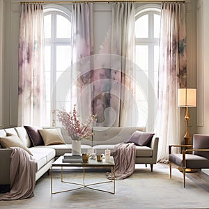 Glamorous Grace: Silk and Satin Drapes that Captivate