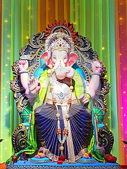 Glamorous Indian deity Lord Ganesh-6