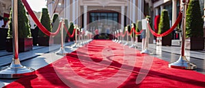 A Glamorous Red Carpet Affair Spotlighting Lavish Luxury And Premier Talent