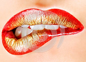 Glamour sexy female lips" border="0