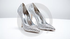 glamour silver bling