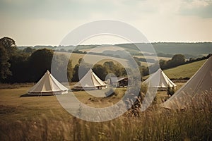 glamping. luxury glamorous camping. glamping in the beautiful countryside