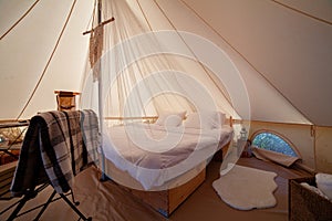 Glamping on the Pacific coast photo