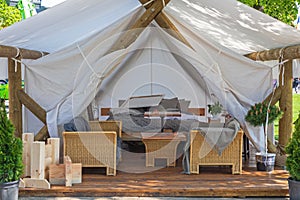 Glamping Tent photo