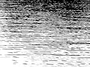 Glare water surface as abstract background