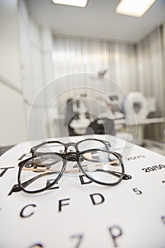 Glases Fitting at Vision Test